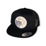 Black Trucker / Gold and Grey Panther