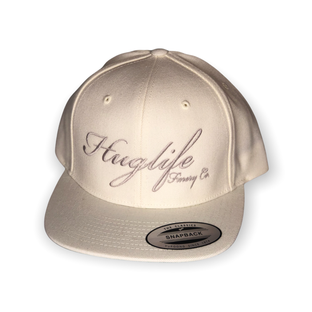 Cream Snapback / Stone Classic Huglife